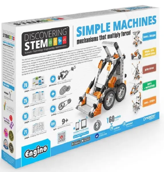 Engino Constructor STEM Descoperă - Mașini simple