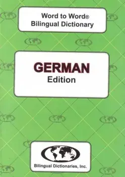 English-German & German-English Word-to-Word Dictionary, Paperback/H. Bell