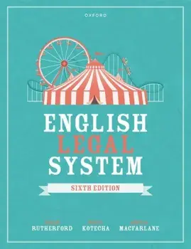 English Legal System. 6 Revised edition, Paperback/***