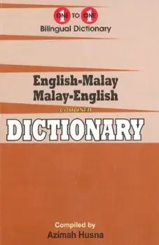 English-Malay & Malay-English One-to-One Dictionary (exam-suitable), Paperback/A Husna
