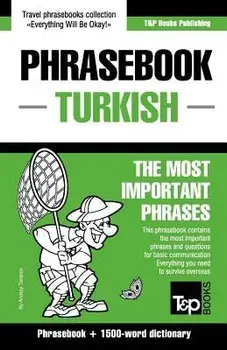English-Turkish phrasebook and 1500-word dictionary, Paperback/Andrey Taranov