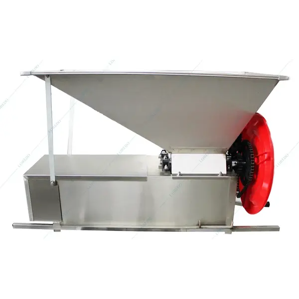 Eno 3 inox manual, zdrobitor desciorchinator struguri, Enoitalia, cuva si carcasa inox, cuva cu valturi, productivitate 300-500 kg/h, productie Italia - Default Title