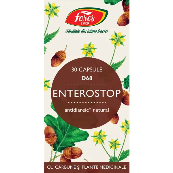 Enterostop D68, 30 capsule – Fares