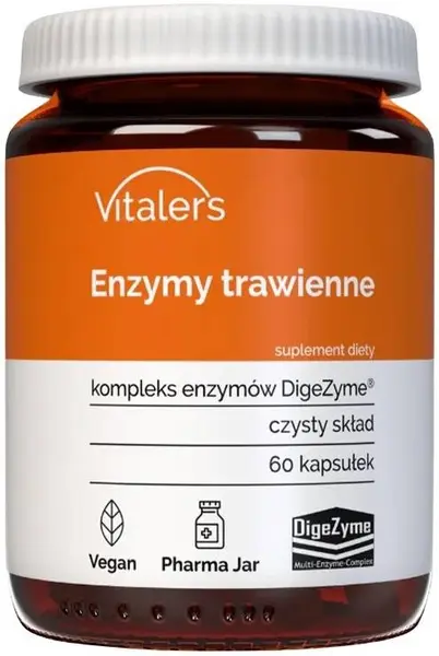 Enzime digestive DigeZyme, 60 capsule, Vitaler's
