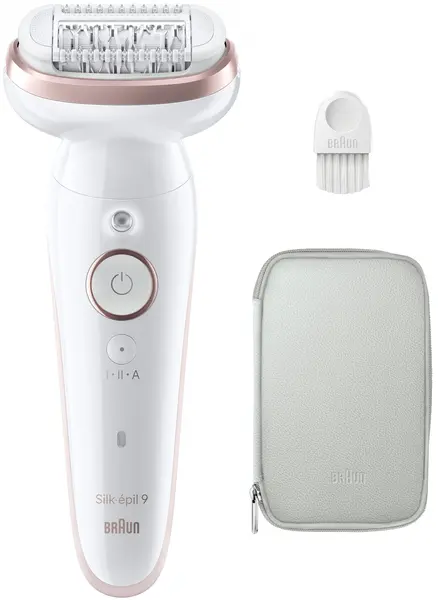 Epilator Braun - SES 9-000, 2 viteze, alb