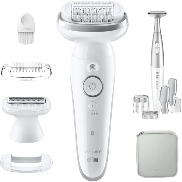 Epilator Braun - SES 9-241, 2 trepte, alb