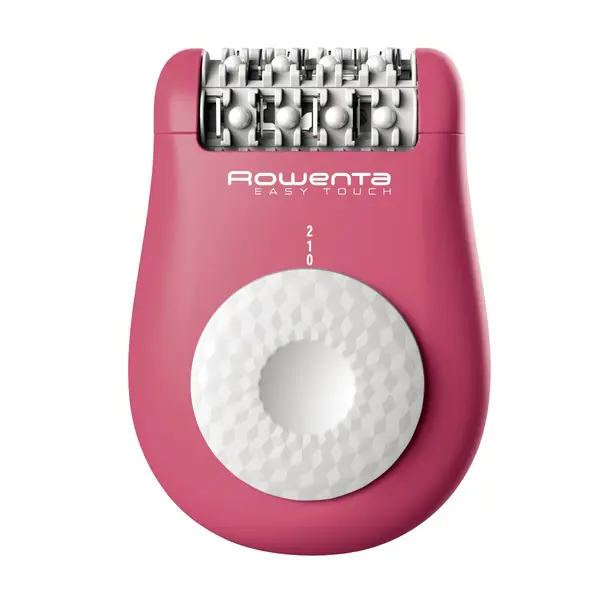 Epilator Rowenta Easy Touch EP1110F1 24 pensete compact usor de utilizat sistem de masaj cu bile roz neon