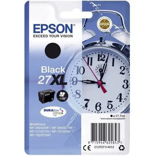 Epson CARTUS BLACK NR.27XL C13T27114012 ORIGINAL EPSON WORKFORCE WF-7610DWF