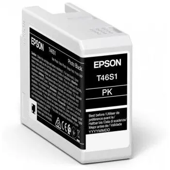 Epson Cartus cerneala Epson C13T46S100, Photo Black, 25 ml, Original, pentru SureColor SC-P700