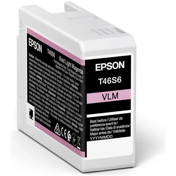 Epson Cartus cerneala Epson C13T46S60N, Light magenta, 25 ml, Original