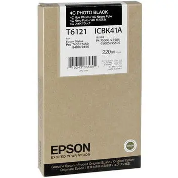 Epson Cartus cerneala Epson C13T612100, Photo Black, 220 ml