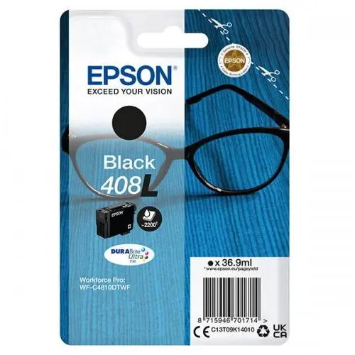 Epson Cartus Cerneala Epson, Negru, 408L, C13T09K14010