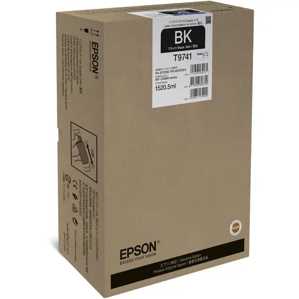 Epson Cartus cerneala Epson, WorkForce Pro WF-C869R, Negru, Original, 1520.5 ml