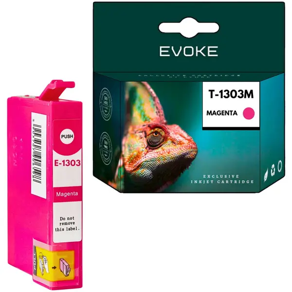 Epson Cartus cerneala imprimanta pentru Epson 1303 magenta, 18 ml, 1360 pagini, C13T13034010 / T1303, compatibil cu BX320FW BX525WD BX535WD BX625FWD BX630FW BX635FWD