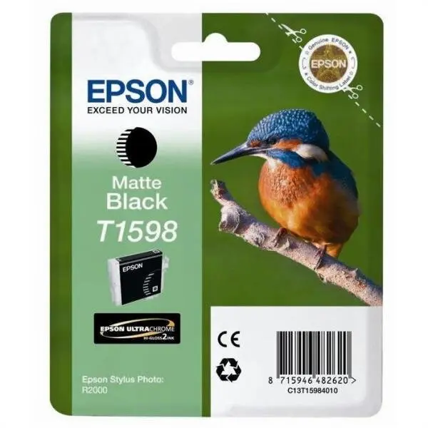 Epson CARTUS MATTE BLACK C13T15984010 17ML ORIGINAL EPSON STYLUS PHOTO R2000