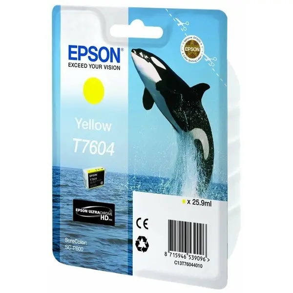 Epson CARTUS YELLOW C13T76044010 25,9 ML ORIGINAL EPSON SURECOLOR SC-P600