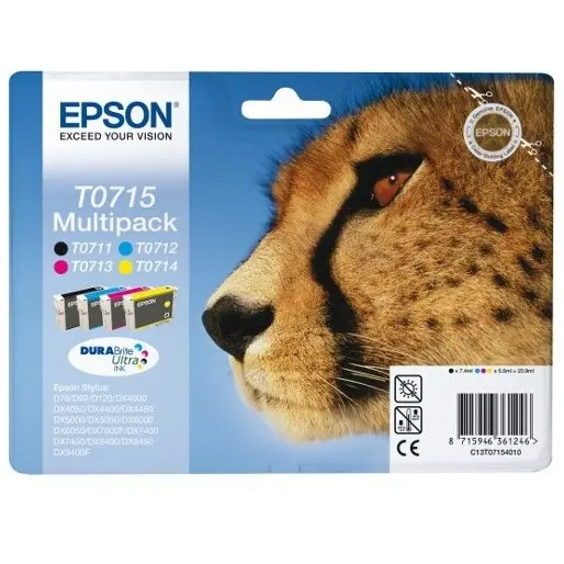 Epson Epson Cartus Cerneala T0715 4 culori