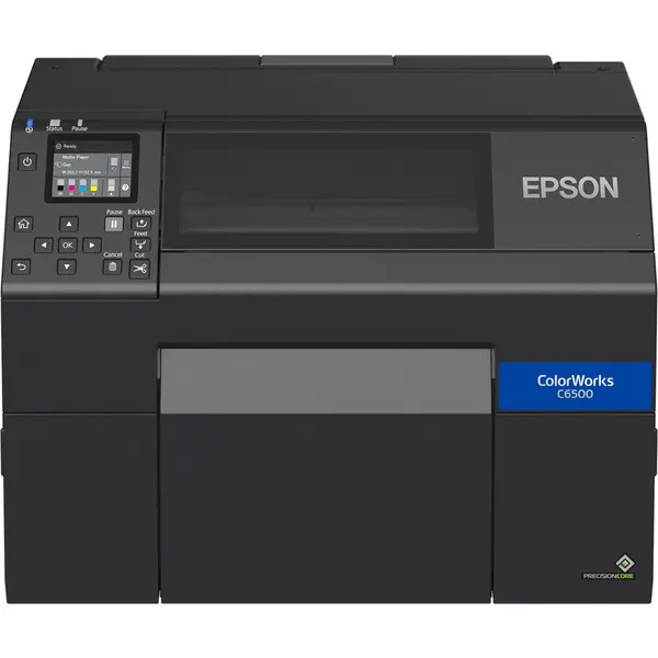 Epson Imprimanta de etichete Epson ColorWorks C6500Ae, 85mm/s ,1200 x 1200 DPI, Negru