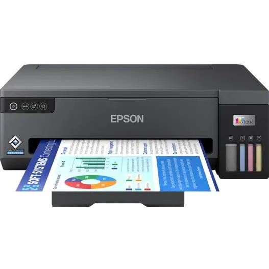 Epson Imprimanta Inkjet CISS Epson EcoTank L11050, A3, Color, 30 ppm, USB, Wireless (Negru)