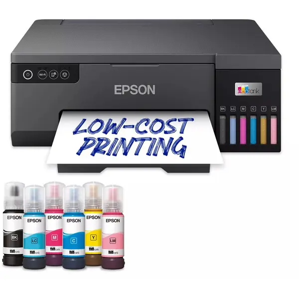 Epson Imprimanta InkJet Color Epson EcoTank L8050, Negru