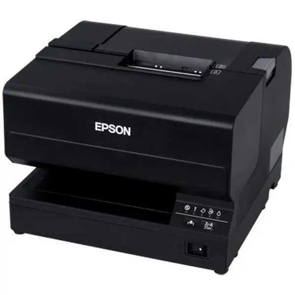Epson Imprimanta inkjet de receptie POS, Epson TM-J7700(321), USB, LAN, 600 x 600 dpi, Negru