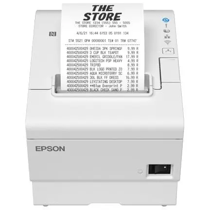 Epson Imprimanta termica Epson TM-T88VII C31CJ57111, Alb