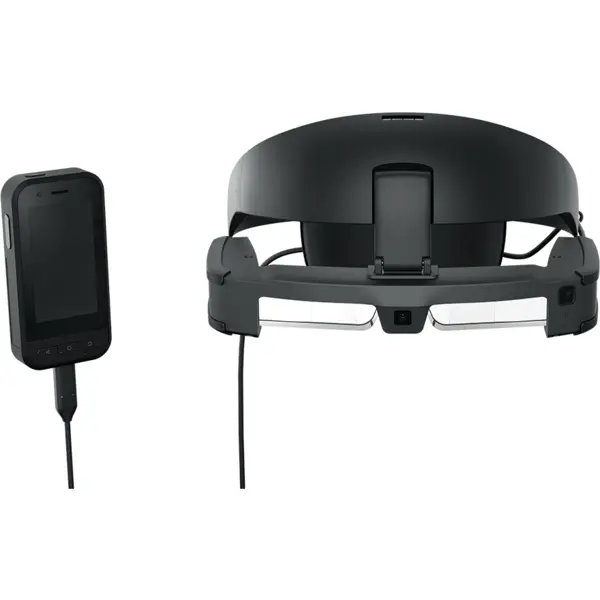 Epson Ochelari inteligenti de realitate augmentata, EPSON Moverio BT-45CS, Tehnologie ecran Si-OLED binocular, Rezolutie Full HD 1080p, Camera 8MP, Wi-Fi 5, Bluetooth, USB C, slot MicroSD