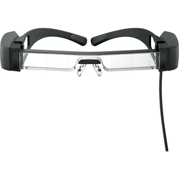 Epson Ochelari inteligenti de realitate augmentata, EPSON MOVERIO BT-40, Tehnologie ecran Si-OLED, Rezolutie Full HD 1080p, Camp vizual 34 grade, USB-C, 95g