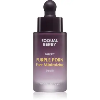EQQUALBERRY Purple PDRN Pore Minimizing Serum ser pentru reducerea porilor pentru luminozitate si hidratare