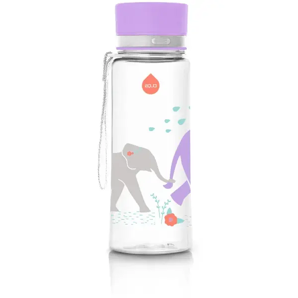 Equa Kids sticlă pentru apă pentru copii Elephant 1 buc