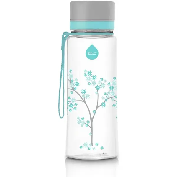 Equa Kids sticlă pentru apă pentru copii Mint Blossom 1 buc