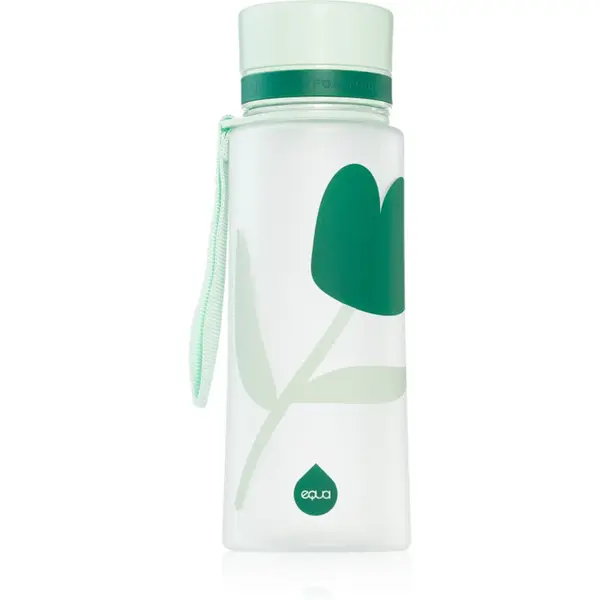Equa Kids sticlă pentru apă pentru copii Tulip 600 ml
