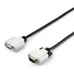 EQUIP Cablu prelungitor Equip VGA HD15 male/female, ecranat dublu, 15m