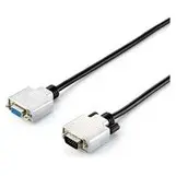 EQUIP Cablu prelungitor Equip VGA HD15 male/female, ecranat dublu, 3m