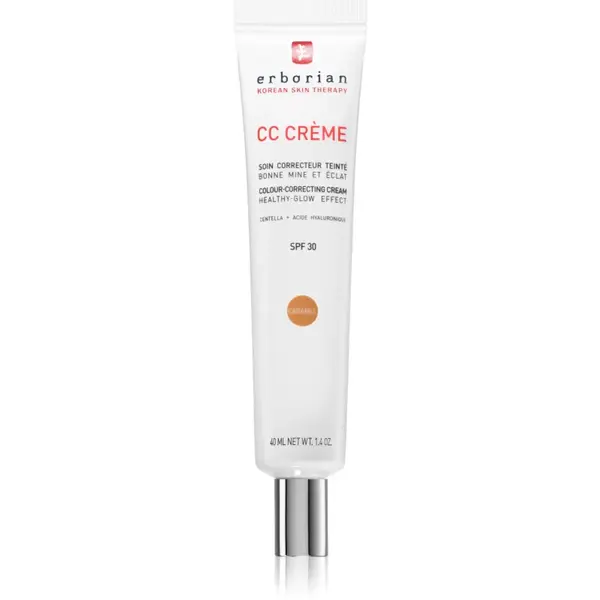 Erborian CC Crème Centella Asiatica Crema CC pentru un ten uniform SPF 30 culoare Caramel 40 ml