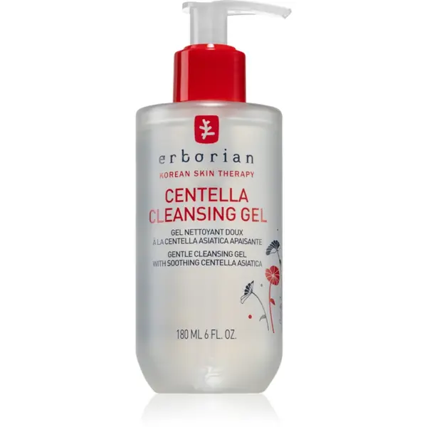 Erborian Centella gel de curățare blând pentru netezirea pielii 180 ml
