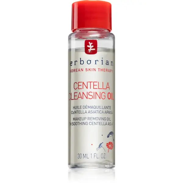 Erborian Centella ulei pentru indepartarea machiajului Ulei de curățare cu efect calmant 30 ml