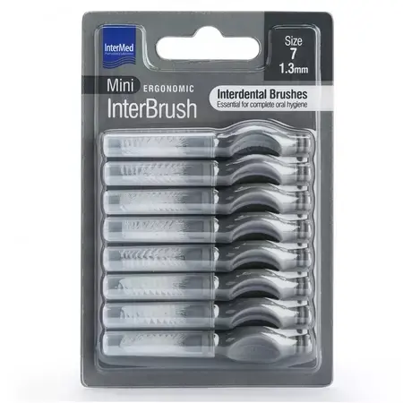 Ergonomic Mini Periuta Interdentara 1,3 Mm , 8 Bucati