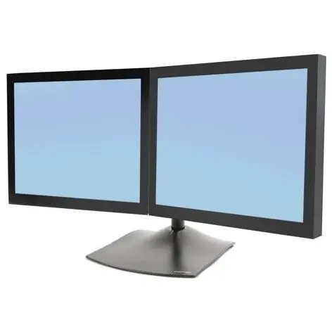 Ergotron DS100 SERIE DUAL LCD STAND/BLACK MAX 24IN HORIZ. 2CLAMPS