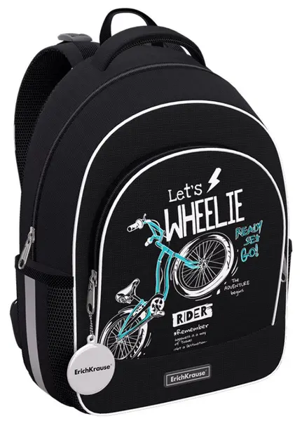 Erich Krause ErgoLine Rucsac pentru școală Erich Krause ErgoLine School Backpack - Bicycle Rider, 15 l