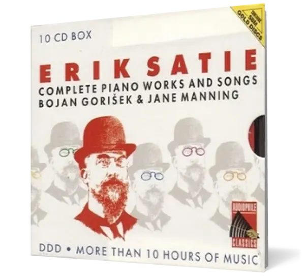 Erik Satie - Complete Piano Works And Songs (10 CD)