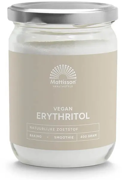 Eritritol, 400 g, Mattisson Healthstyle