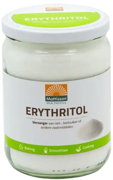 Eritritol, 400 g, Mattisson Healthstyle