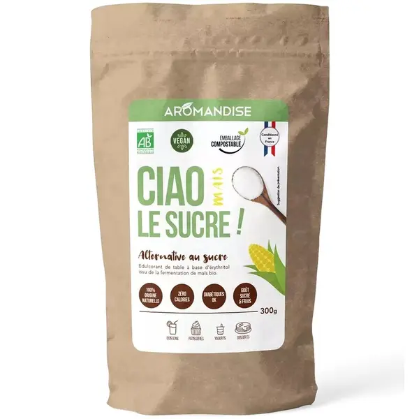 Erythritol bio 300g Aromandise