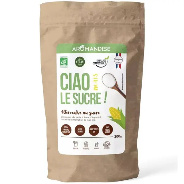 Erythritol bio 300g Aromandise