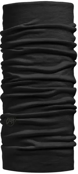 Eșarfă de cap BUFF - Light Weight Merino Wool, negru