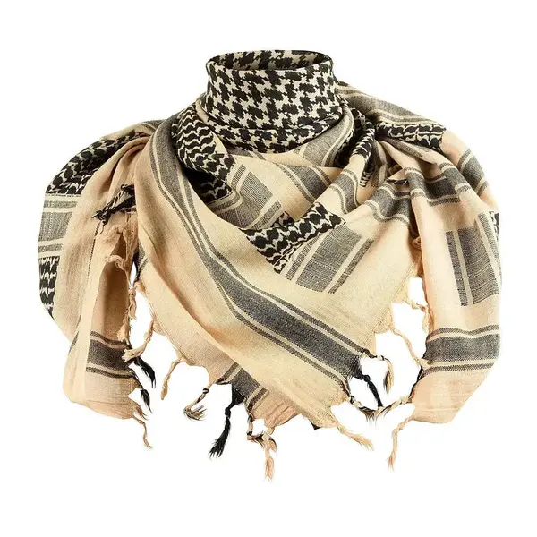 Esarfa M-TAC Dense Shemagh - KHAKI-NEGRU
