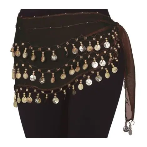 Esarfa orientala neagra