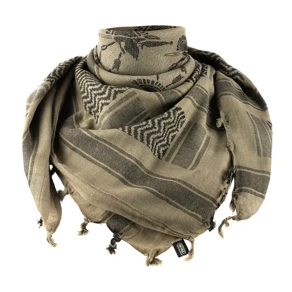 Esarfa Shemagh M-TAC SPARTAN - FOLIAGE GREEN+NEGRU