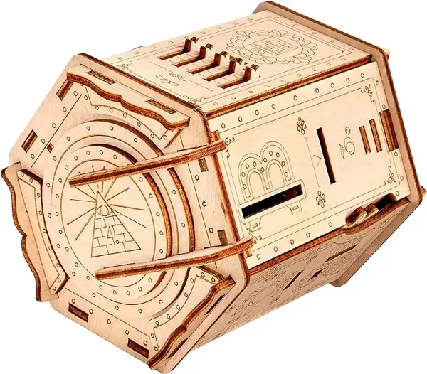 ESC WELT Fort Knox Box Pro - 3D Puzzle cu compartiment SECRET - Cadouri pentru adulti si copii